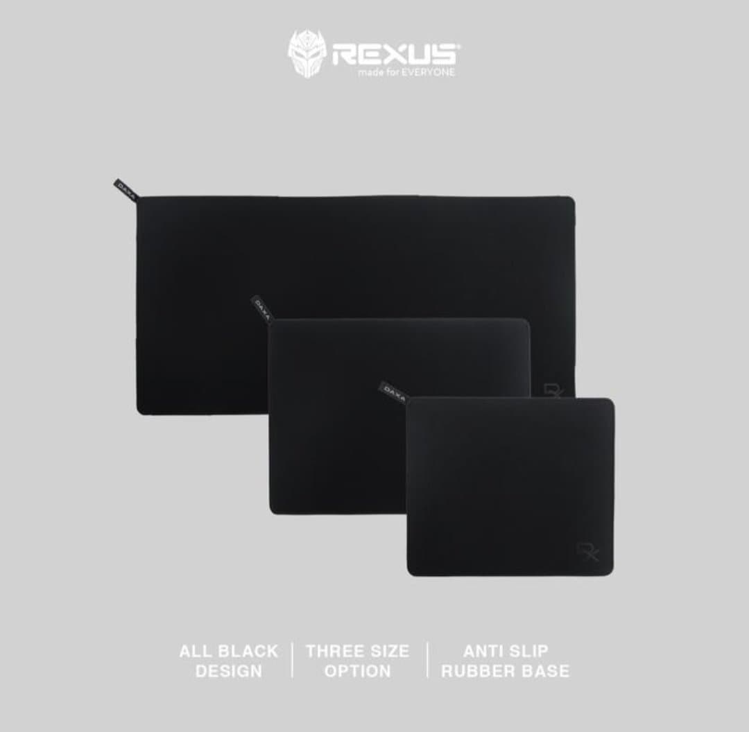 MOUSEPAD REXUS JACQUARD GAMING DESKMAT - (MJ01 MJ02 MJ03)