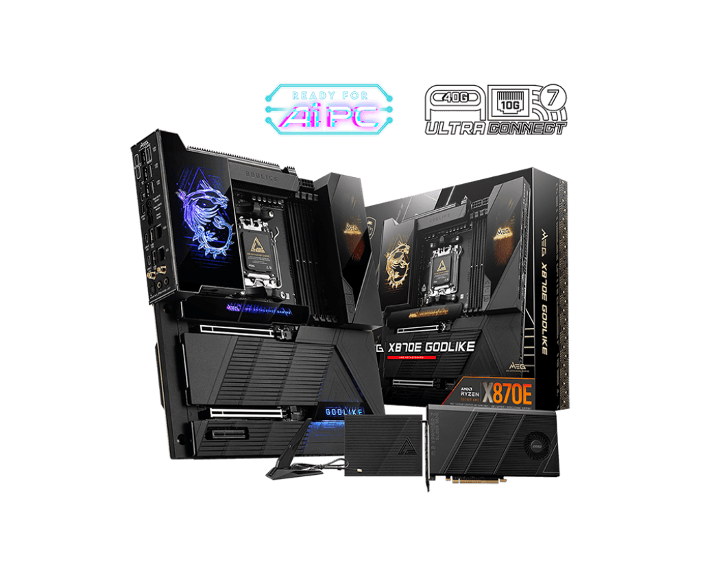 MOTHERBOARD MSI MEG X870E GODLIKE AM5 DDR5 - EATX
