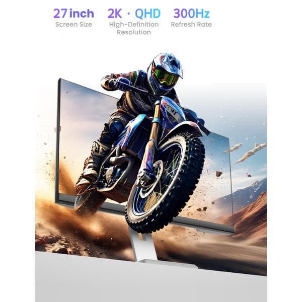 MONITOR SKYWORTH F27G67Q PRO 27″ FLAT IPS 2K (2560x1440) 300Hz HDR400 99%sRGB