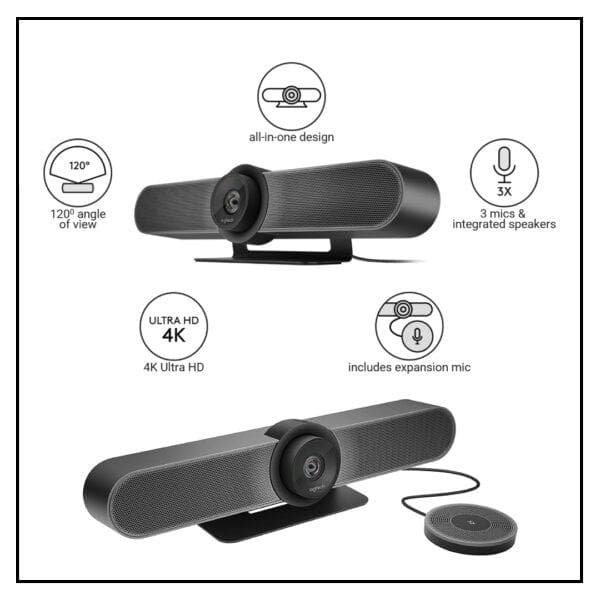 WEBCAM LOGITECH MeetUp VIDEO CONFERENCE GARANSI RESMI LOGITECH 2 TAHUN