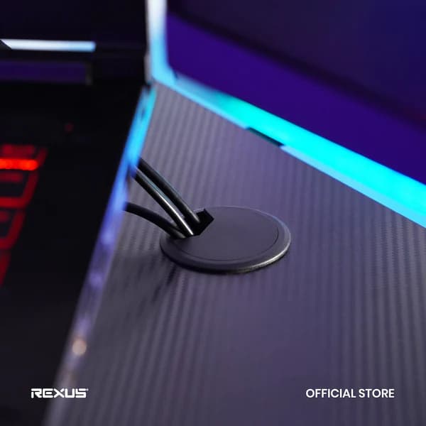 MEJA REXUS RXD 145 GALA V2 MEJA GAMING DESK SUPPORT ARGB WITH CABLE MANAGEMENT