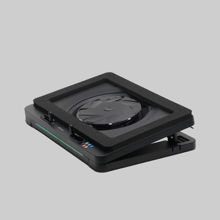 REXUS B400 FROST COOLING PAD LAPTOP BREEZE RGB - PENDINGIN LAPTOP 2400RPM TYPE-C