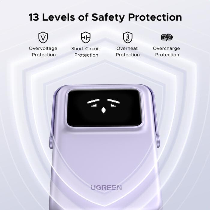 UGREEN Qi2 WIRELESS POWERBANK MAGNETIC MAGSAFE 10.000mAh 30W TYPE-C FAST CHARGING - (45329 - 45337)