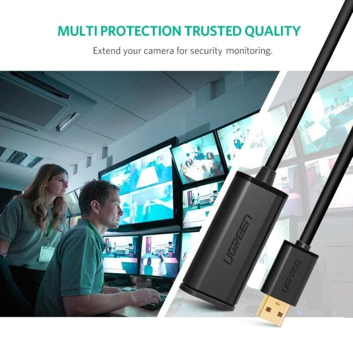 UGREEN KABEL EXTENSION USB 2.0 5M - 10M ACTIVE EXTENSION CABLE - (10319 - 10321)