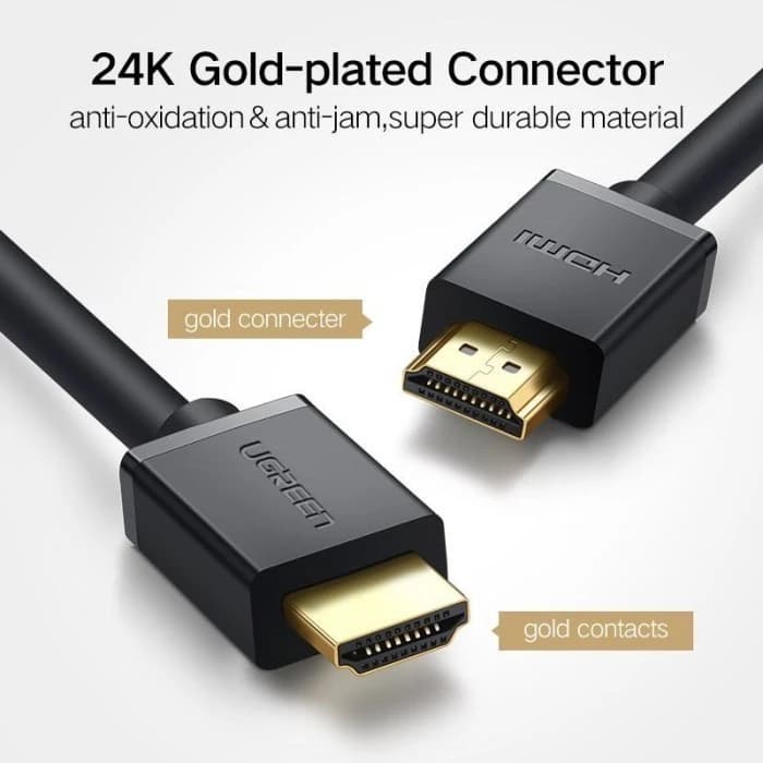 UGREEN HDMI CABLE 4K HIGH SPEED HDMI 2.0 4K 60HZ HD 1M-25M - (10106 - 10107 - 10108 - 10109 - 10111 - 10113)