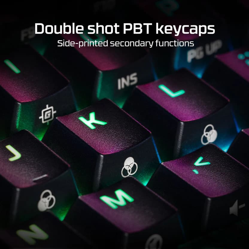KEYBOARD HYPERX ALLOY ORIGINS 60 RGB MECHANICAL KEYBOARD
