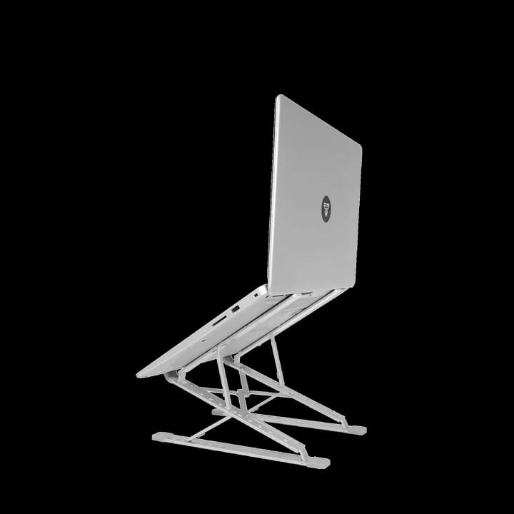 NOTEBOOK STAND FANTECH NS12 PORTABLE LAPTOP HOLDER 6 LEVEL HEIGHT ADJUSTABLE ALUMINUM ALLOY