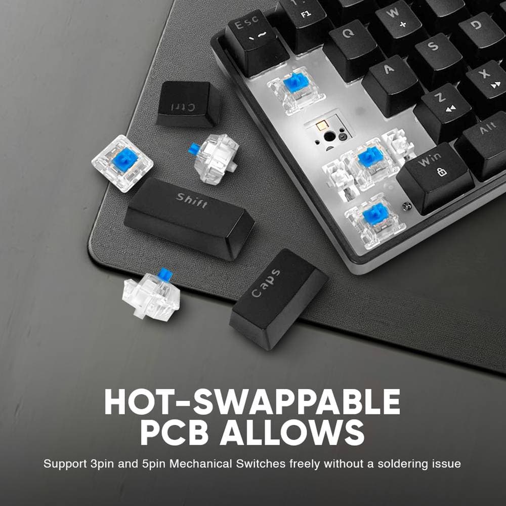 KEYBOARD ARMAGGEDDON MKA-1C NEX MECHANICAL SWITCH KEYBOARD 61% LAYOUT