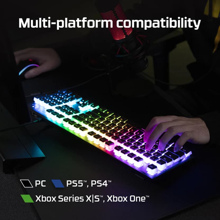 KEYBOARD HYPERX ALLOY ORIGINS 60 RGB MECHANICAL KEYBOARD