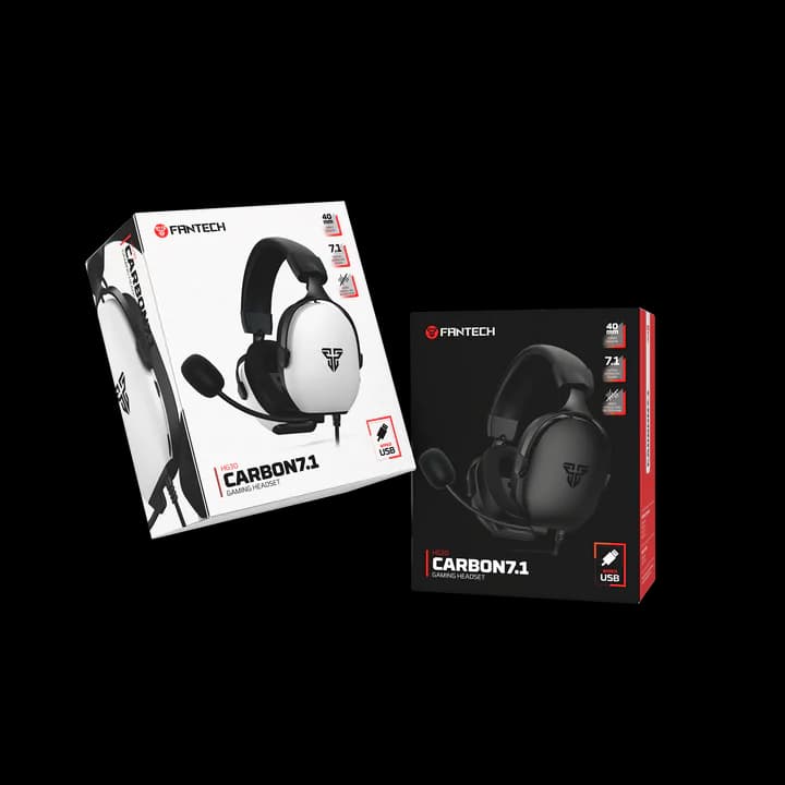 HEADSET FANTECH CARBON 7.1 HG30 VIRTUAL SURROUND SOUND MIC NOISE CANCELLING USB-A