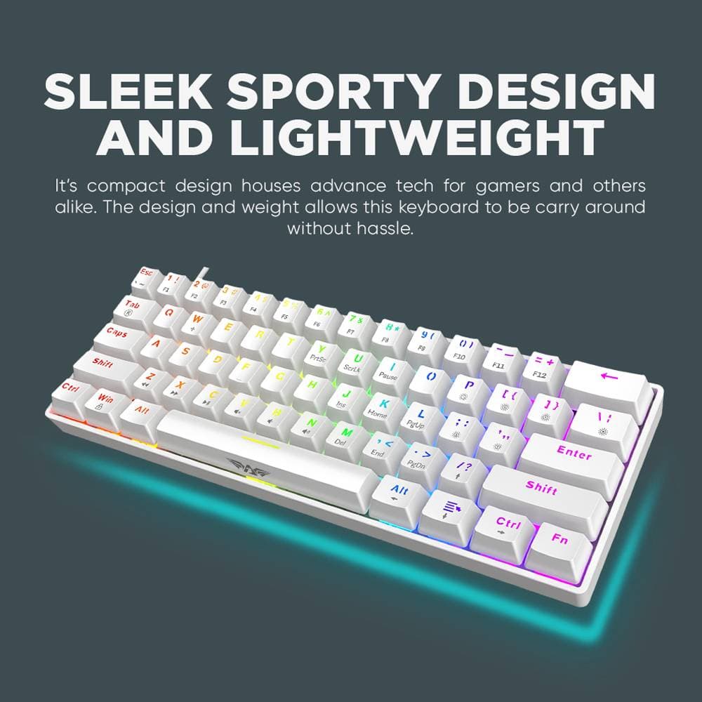 KEYBOARD ARMAGGEDDON MKA-1C NEX MECHANICAL SWITCH KEYBOARD 61% LAYOUT