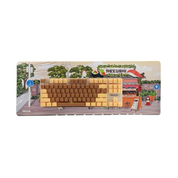 KEYBOARD REXUS BUNDLING AYAKA SERIES KG7 / KG8 / KG9 / KG10 KEYBOARD TKL + MOUSEPAD