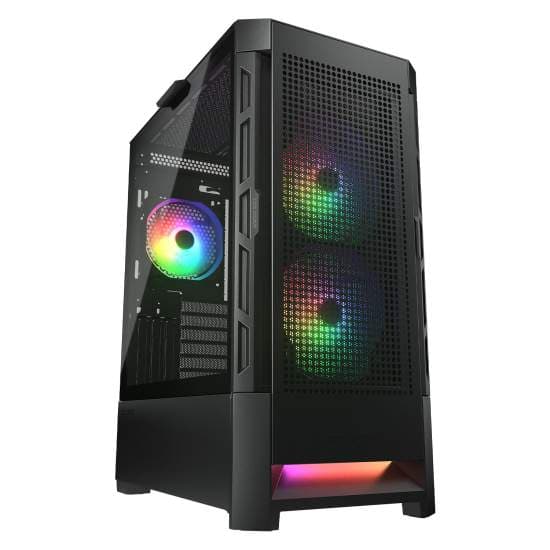 CASING COUGAR DUOFACE RGB MID TOWER - EATX — Black