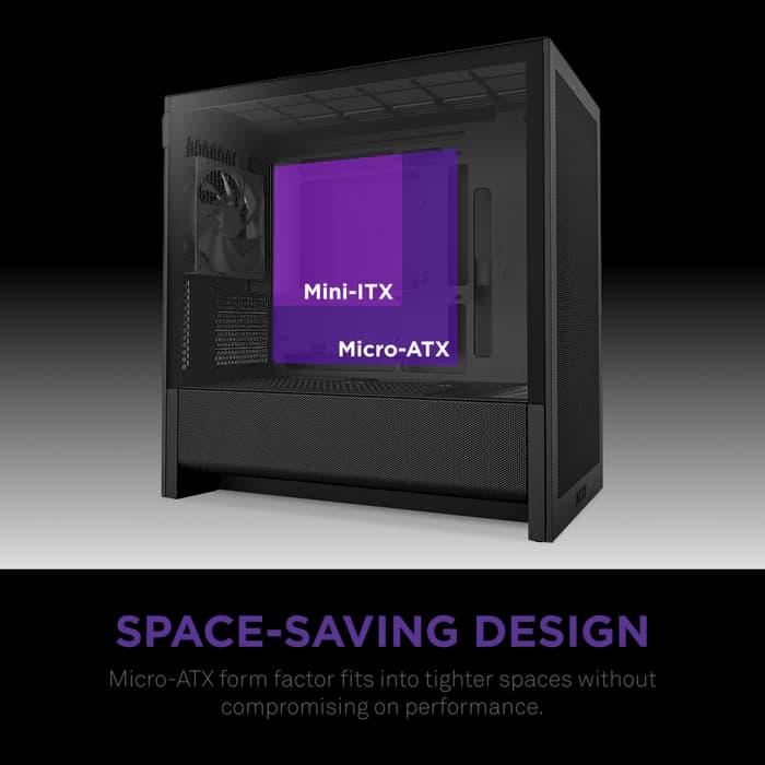 CASING NZXT H3 FLOW MID TOWER - mATX