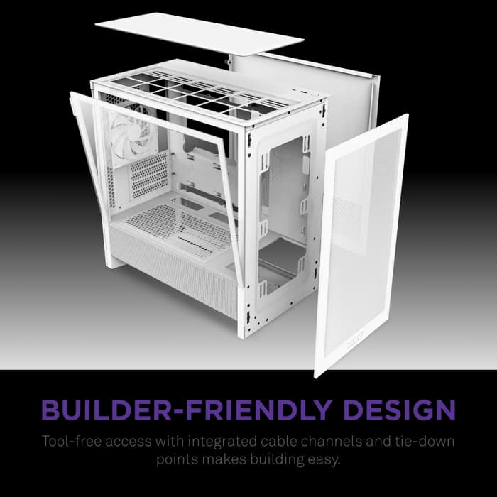 CASING NZXT H3 FLOW MID TOWER - mATX