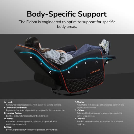 SOFA GAMING COUGAR FIDOM SERIES WITH ADJUSTABLE BACKREST AND FOOTREST