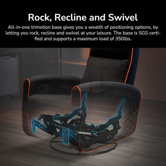 SOFA GAMING COUGAR FIDOM SERIES WITH ADJUSTABLE BACKREST AND FOOTREST
