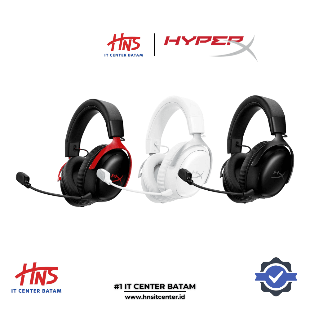 HEADSET HYPERX CLOUD III S WIRELESS GAMING HEADSET TRI-CONNECTION