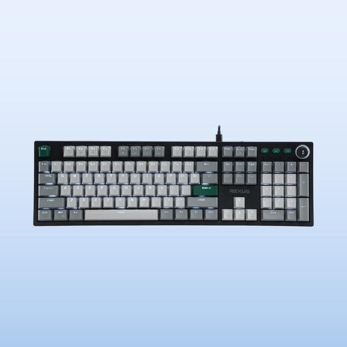 KEYBOARD REXUS HEROIC KX5 V2 MECHANICAL KEYBOARD FULL SIZE HOTSWAP SWITCH