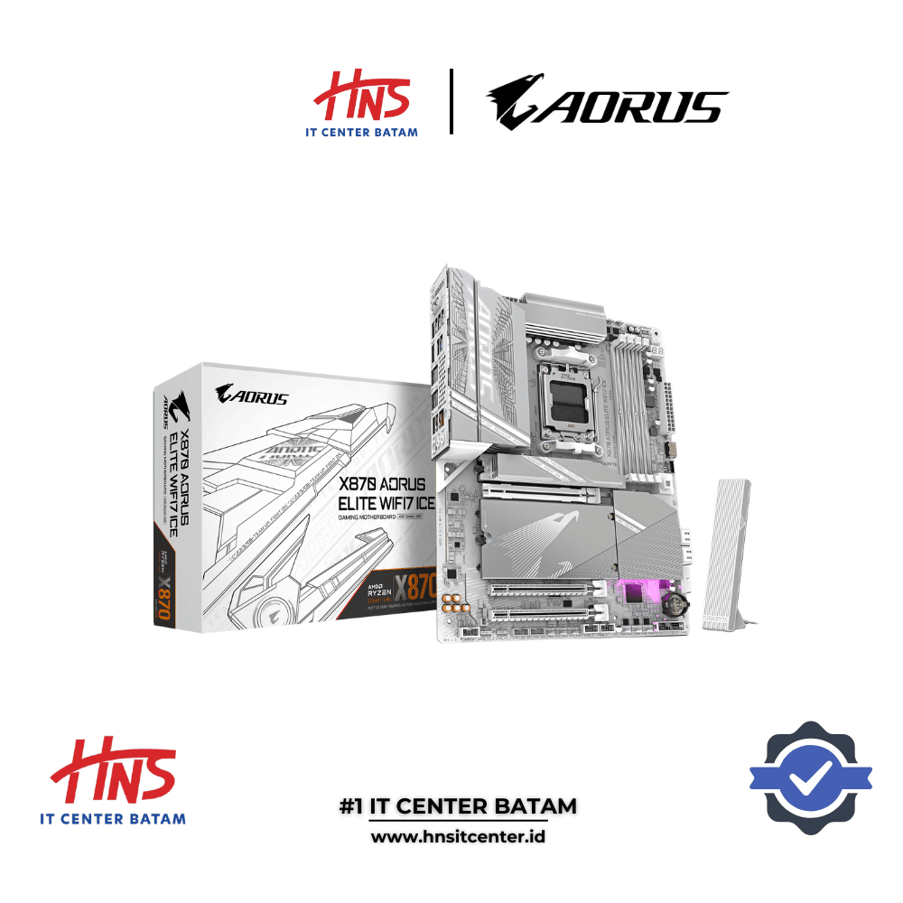 MOTHERBOARD GIGABYTE AORUS X870 ELITE WIFI7 ICE AM5 - ATX