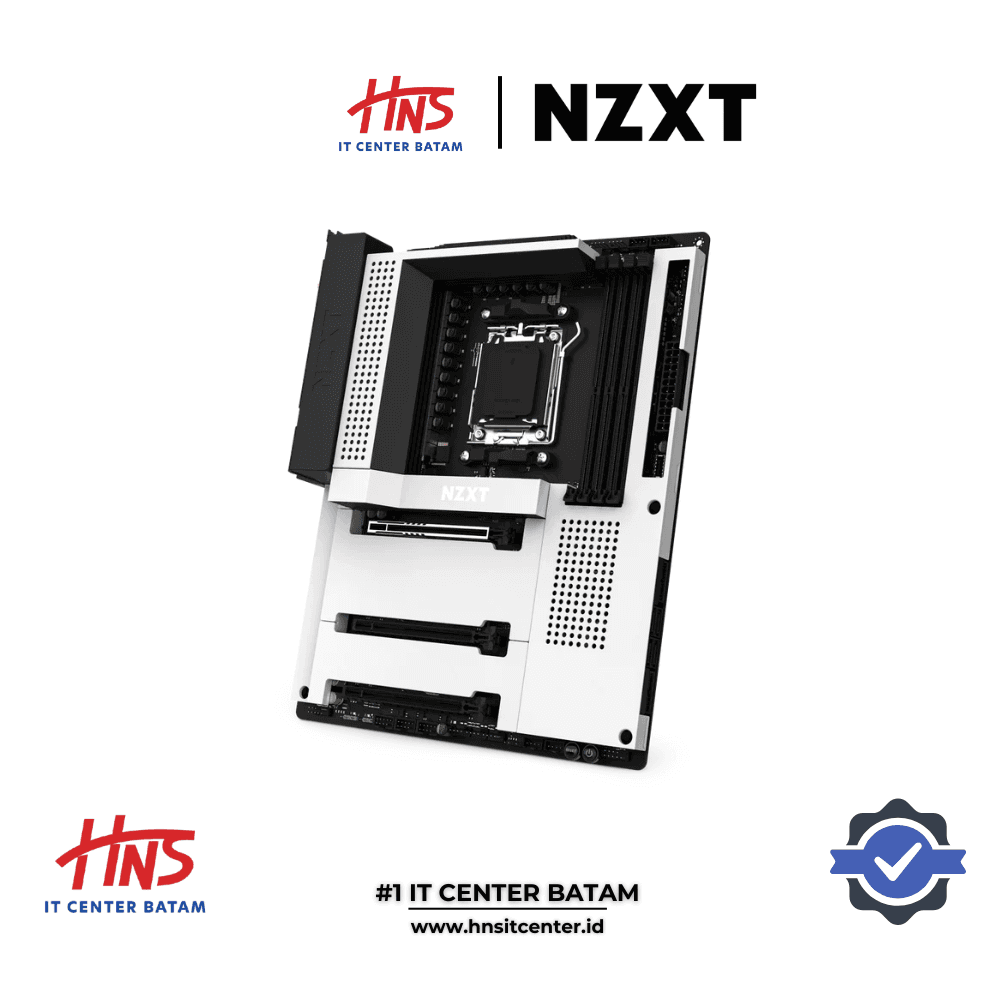 MOTHERBOARD NZXT N7 B650E WITH WIFI WHITE AM5 DDR5 - ATX