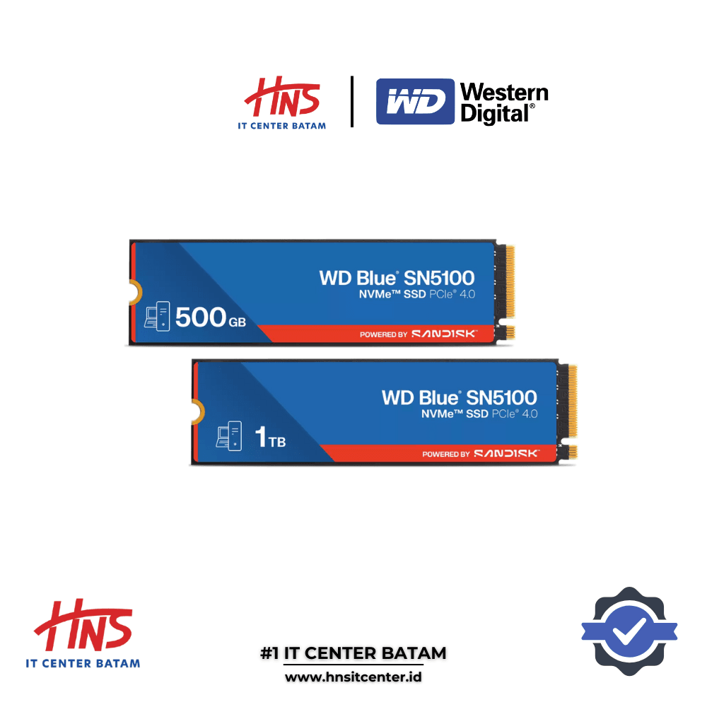 SSD NVME WD BLUE SN5100 GEN 4.0 - (500GB / 1TB)