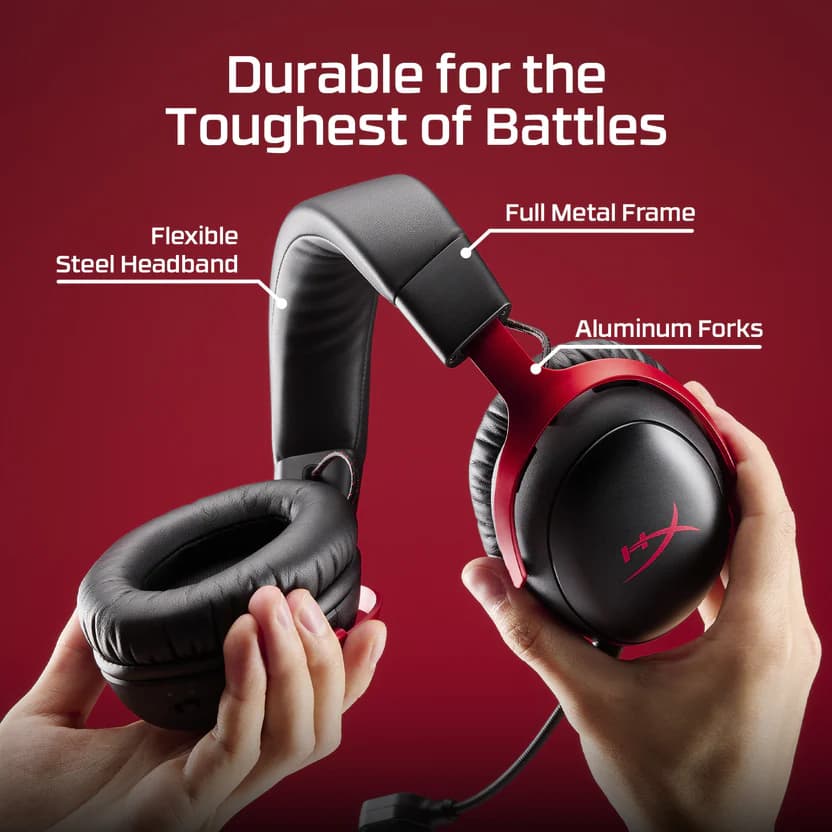 HEADSET HYPERX CLOUD III S WIRELESS GAMING HEADSET TRI-CONNECTION