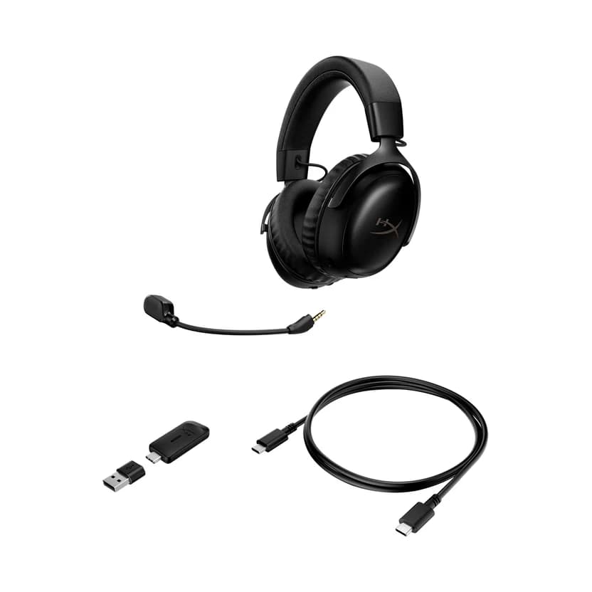HEADSET HYPERX CLOUD III S WIRELESS GAMING HEADSET TRI-CONNECTION