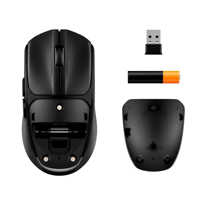MOUSE HYPERX PULSEFIRE FUSE WIRELESS GAMING MOUSE TRI-CONNECTION 6 BUTTONS