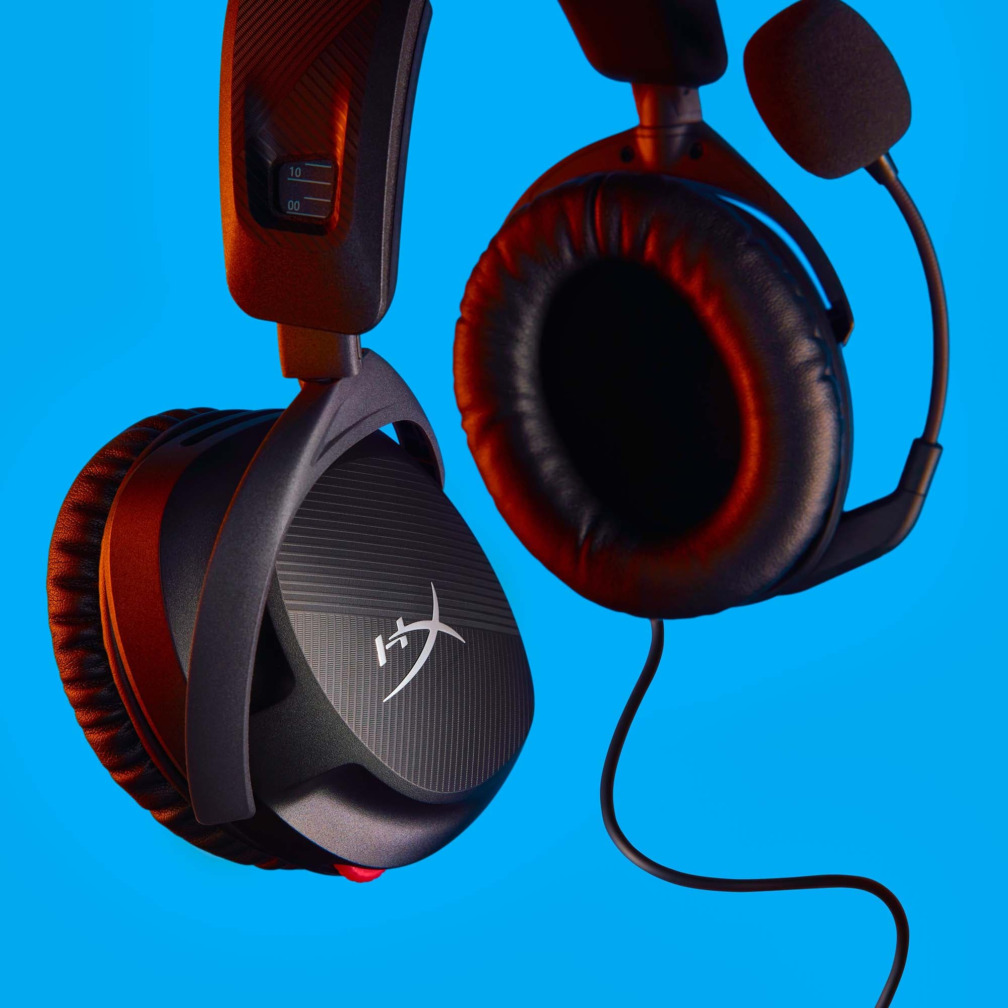 HEADSET HYPERX CLOUD STINGER 2 GAMING HEADSET 3.5mm AUDIO JACK FREE SPLITTER