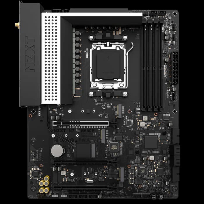 MOTHERBOARD NZXT N7 B650E WITH WIFI WHITE AM5 DDR5 - ATX