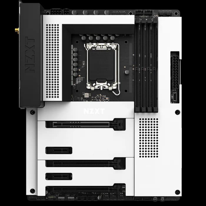 MOTHERBOARD NZXT N7 Z790 WHITE WITH WIFI LGA1700 DDR5 - ATX