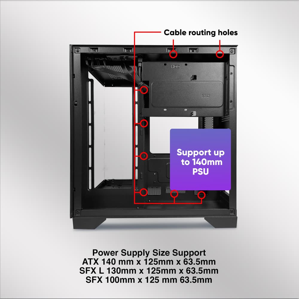 CASING ARMAGGEDDON AQUARON WIBO DUAL CHAMBER  - ATX