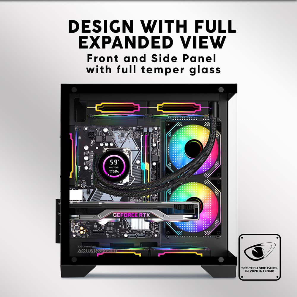 CASING ARMAGGEDDON AQUARON WIBO DUAL CHAMBER  - ATX