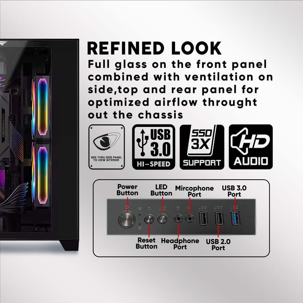 CASING ARMAGGEDDON AQUARON WIBO DUAL CHAMBER  - ATX