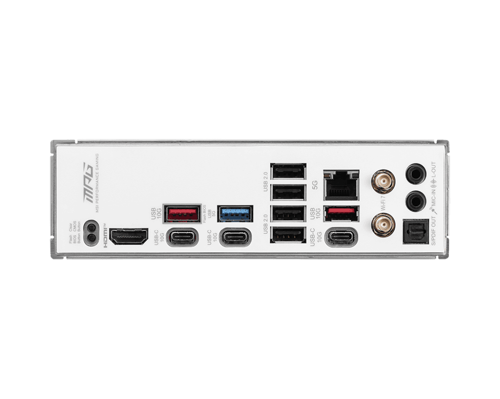 MOTHERBOARD MSI MPG B850 EDGE TI WIFI AM5 DDR5 - ATX