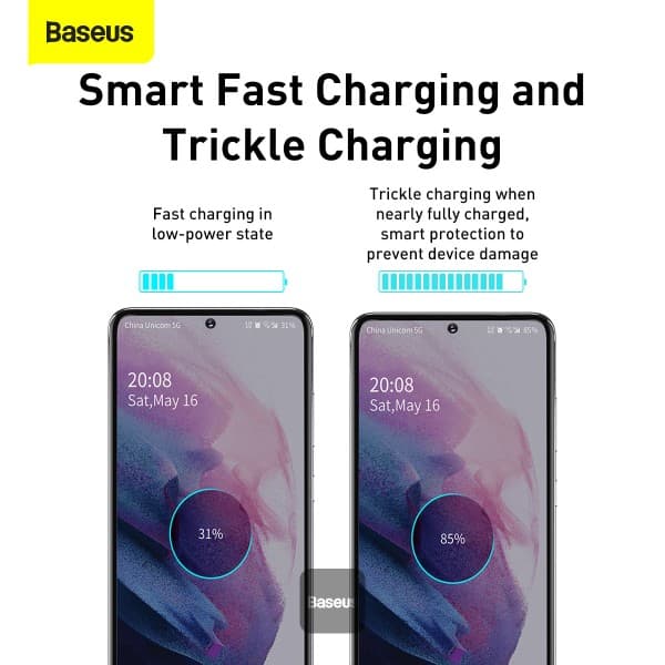 BASEUS CHARGER SUPER SI QUICK CHARGER 1C 25W EU CABLE TYPE-C TO TYPE-C - (TZCCSUP-L01 / TZCCSUP-L02)