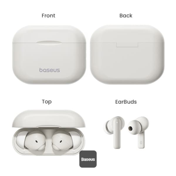 BASEUS TWS BOWIE E17 EARPHONES WITH DUAL MIC ENC & PUNCHY BASS
