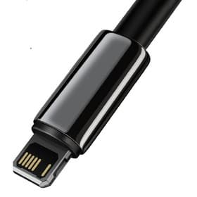 BASEUS TUNGSTEN GOLD FAST CHARGING USB-A TO LIGHTNING 2.4A 1M - (CALWJ-01)