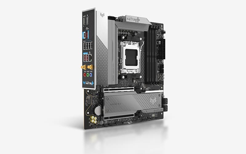 MOTHERBOARD SAPPHIRE NITRO+ B850M WIFI AM5 DDR5 - mATX