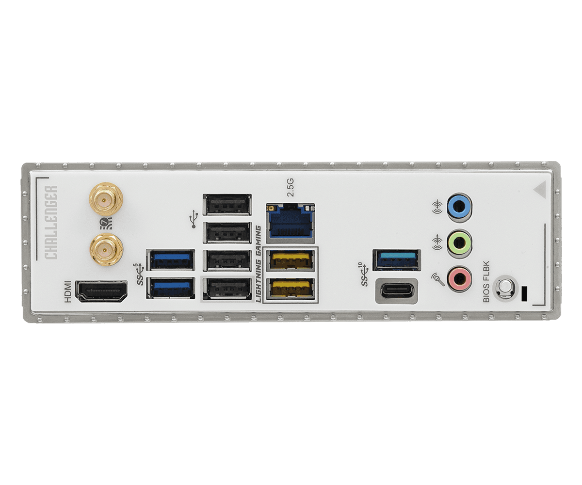 MOTHERBOARD ASROCK B850 CHALLENGER WIFI WHITE DDR5 AM5 - ATX