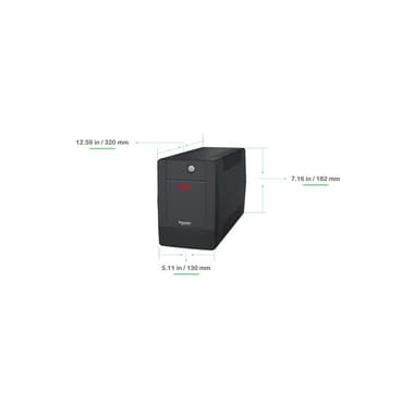 UPS APC EASY BVG1200I-GR 1200VA 650W 230V