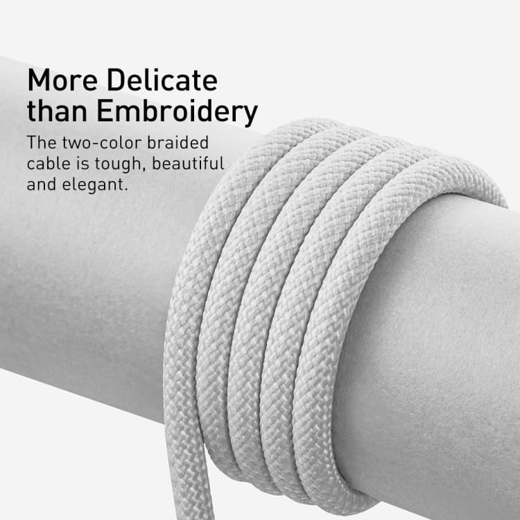 BASEUS KABEL DYNAMIC SERIES 2.4A USB-A TO LIGHTNING 1M - (CALD000402 / CALD000403)