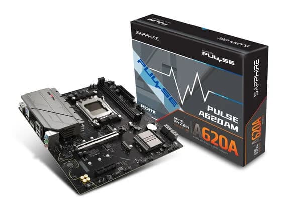MOTHERBOARD SAPPHIRE PULSE A620AM AM5 DDR5 - mATX