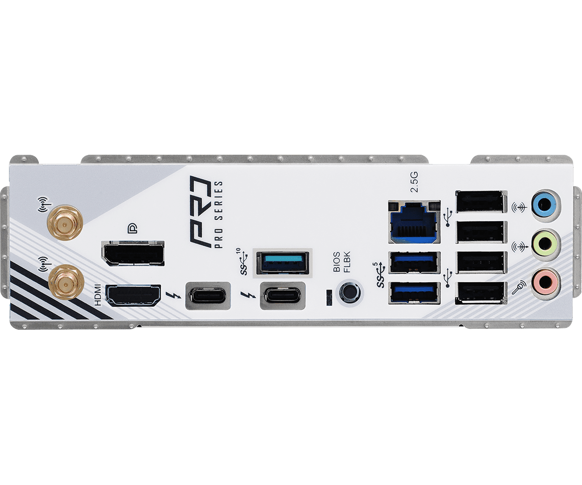 MOTHERBOARD ASROCK Z890 PRO RS WIFI WHITE LGA1851 DDR5 - ATX