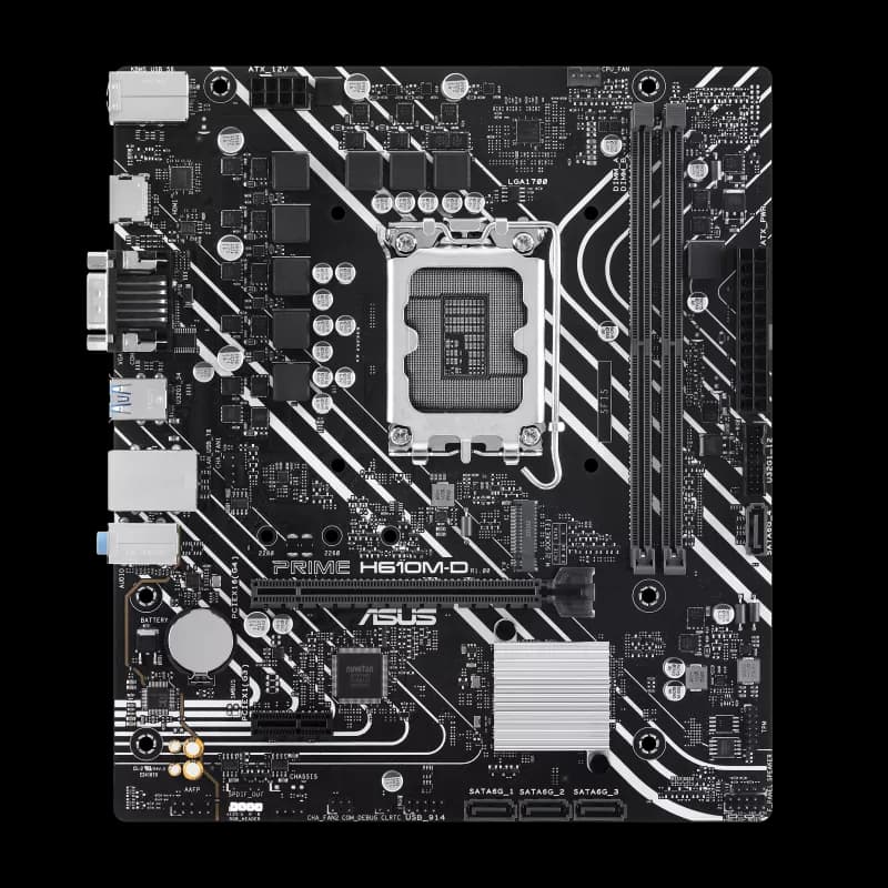 MOTHERBOARD ASUS PRIME H610M-D DDR5 LGA1700 - mATX