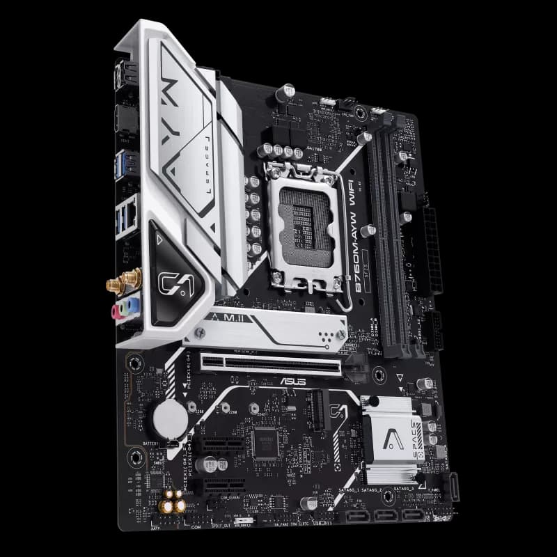 MOTHERBOARD ASUS B760M-AYW WIFI LGA1700 DDR5 - mATX