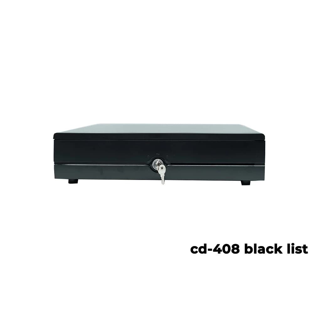 IWARE CASH DRAWER CD-408 WITH RJ11 6 SLOT UANG KERTAS 4 SLOT UANG KOIN STAINLESS