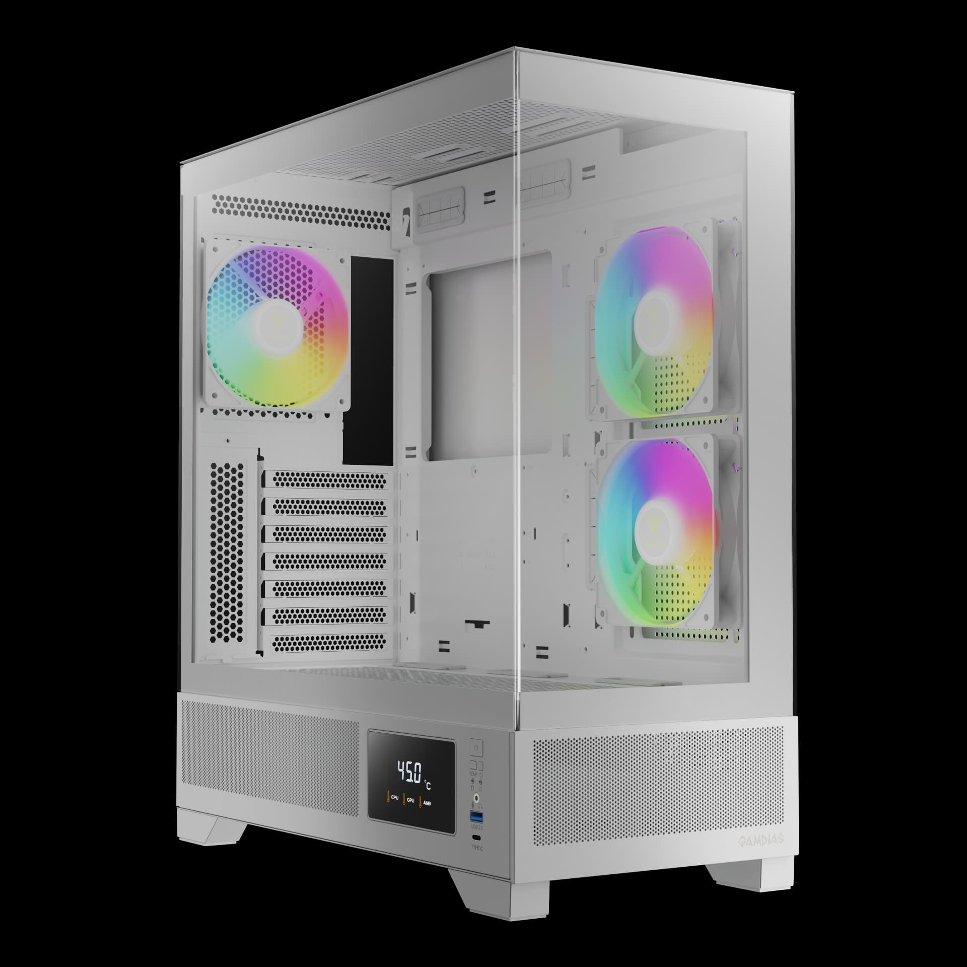 CASING GAMDIAS ATLAS M1 MID TOWER - ATX