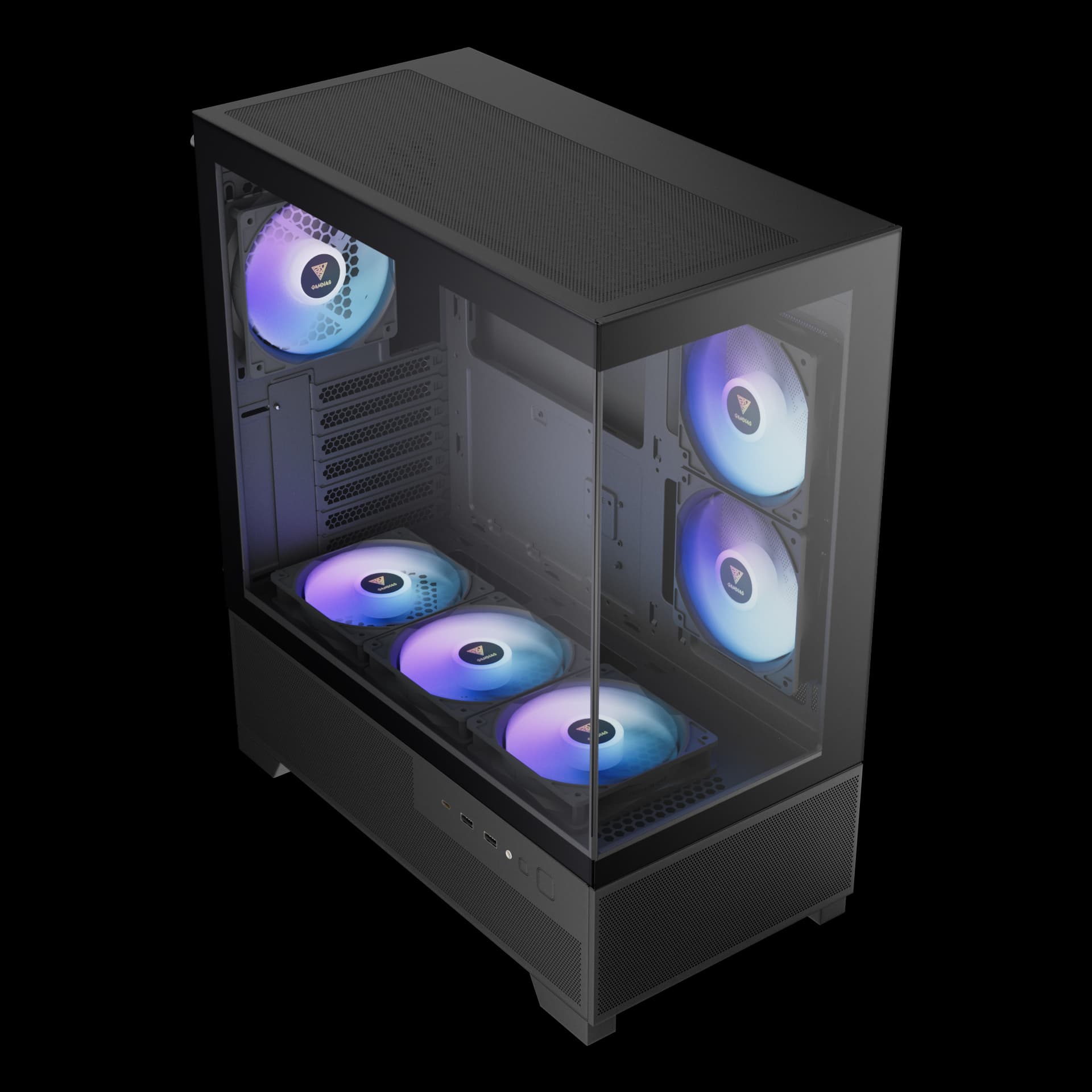CASING GAMDIAS AURA GC12 ARGB MID TOWER - ATX